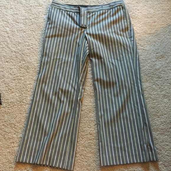 Express striped Capri pants 8
