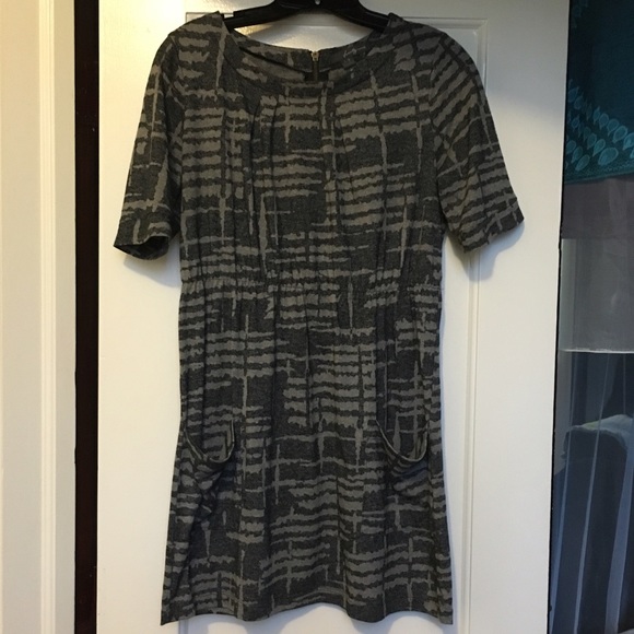 Retro style tunic dress with pockets