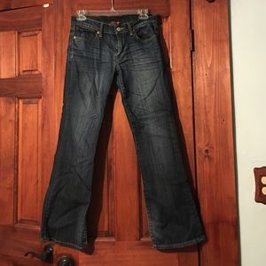 Lucky brand boot cut jeans (short)