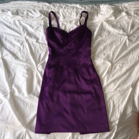 Purple Bodycon dress