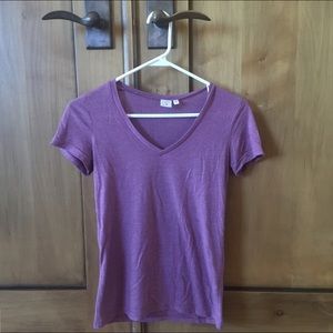 Nordstrom BP Light Maroon Vneck Tee