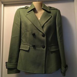 Tahari double breasted Peacoat