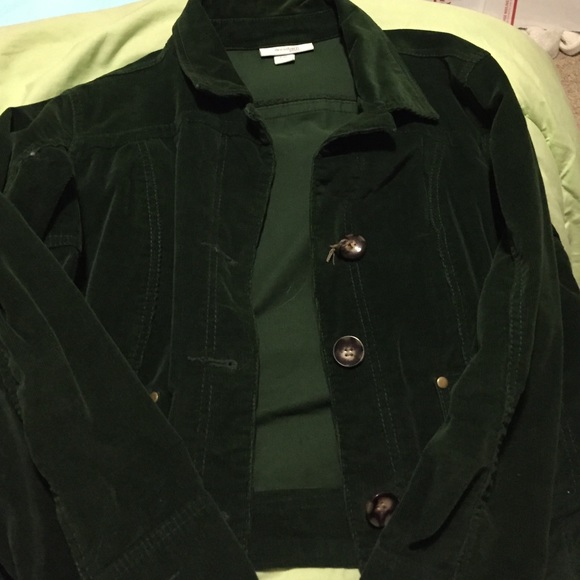 Green dress barn jacket - Picture 1 of 4