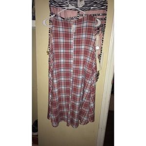 Brand new plaid dress perfect for summer
