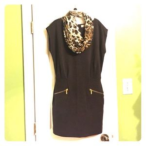 GUC "MICHAEL KORS"  Size 8 Brown Mini dress