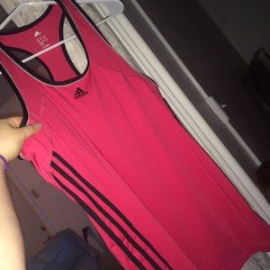 Adidas pink tank top!