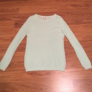 Mint green sweater
