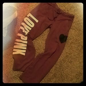 PINK sweats