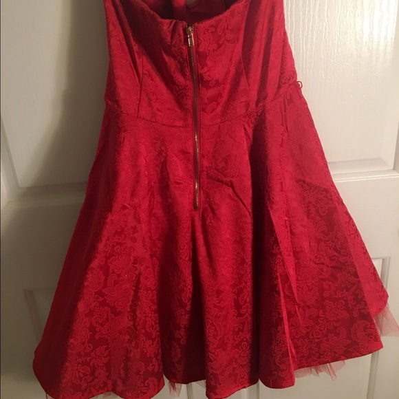 Red tutu party dress - Picture 4 of 4