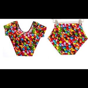 Sexy M n M tank top and underwear