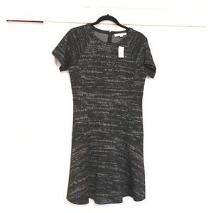 PETITE LOFT SPACEDYE FLIPPY DRESS