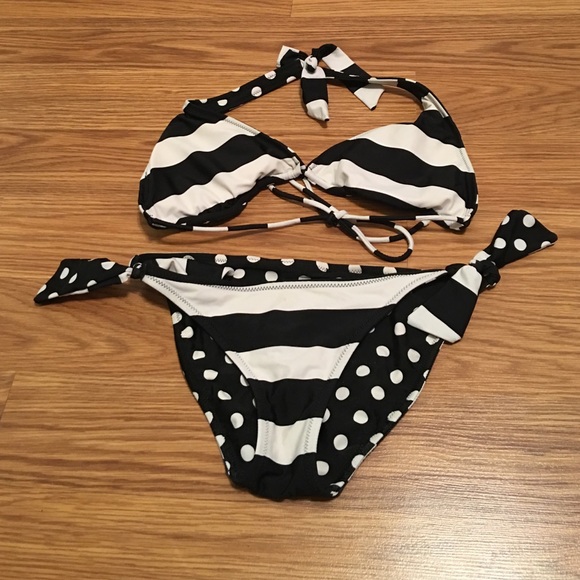 Reversible swim bikini
