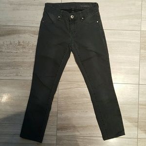 Blank NYC dark grey cropped jeans