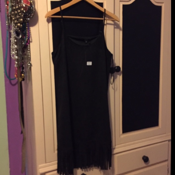 Black cocktail dress