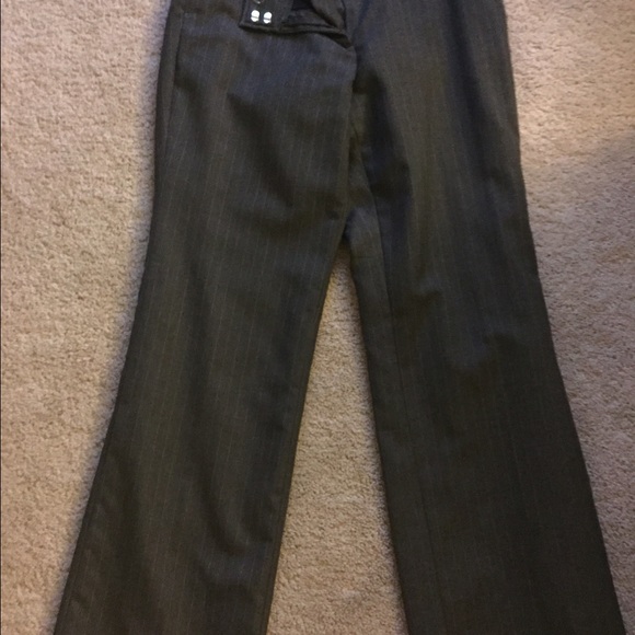 Ann Taylor pants pinstriped sz 8