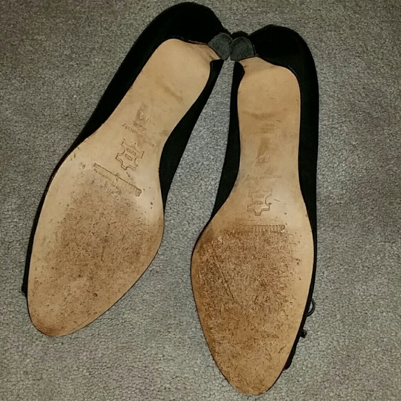 DONATED Amalfi peep toe pumps sz 7.5 AA - Picture 3 of 4