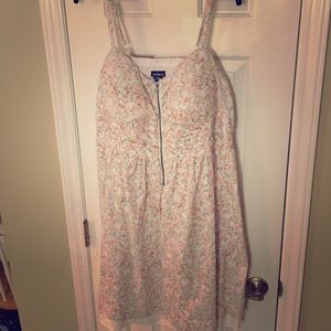 Torrid Floral Zipper Dress