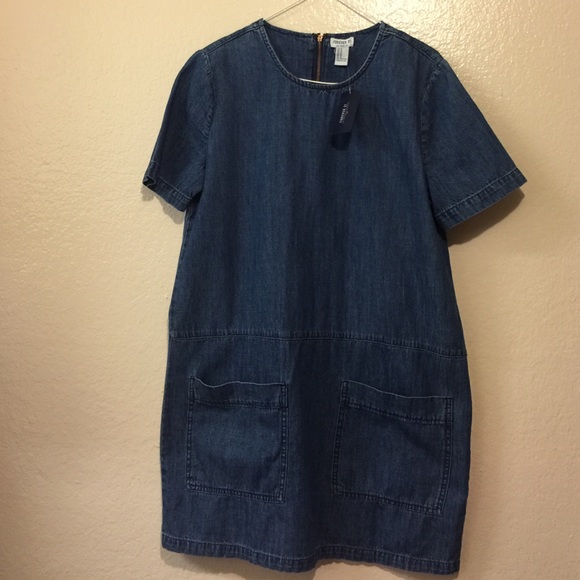 Denim dress