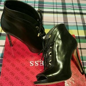 Leather Shoe Boots