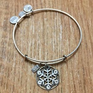 Alex & Ani 2015 snowflake bangle