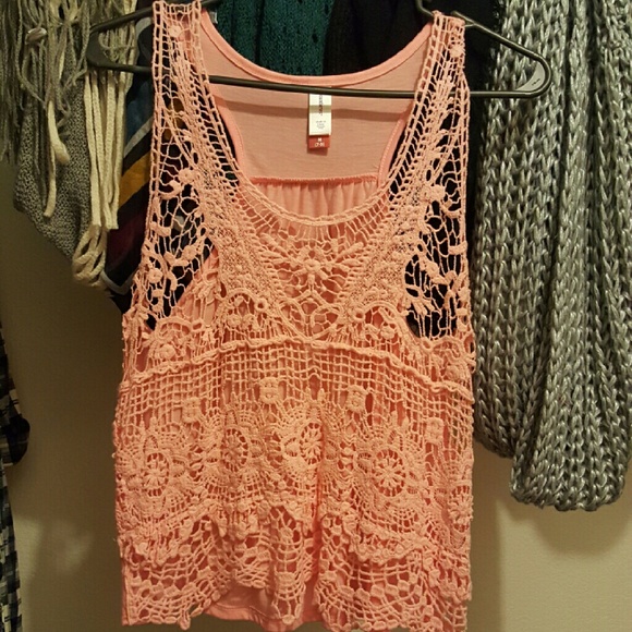 Cover up/Crochet tank