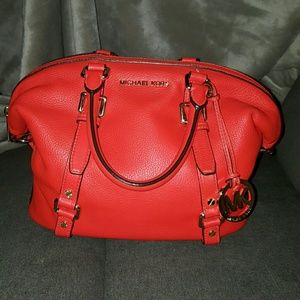 Michael Kors pop of color handbag