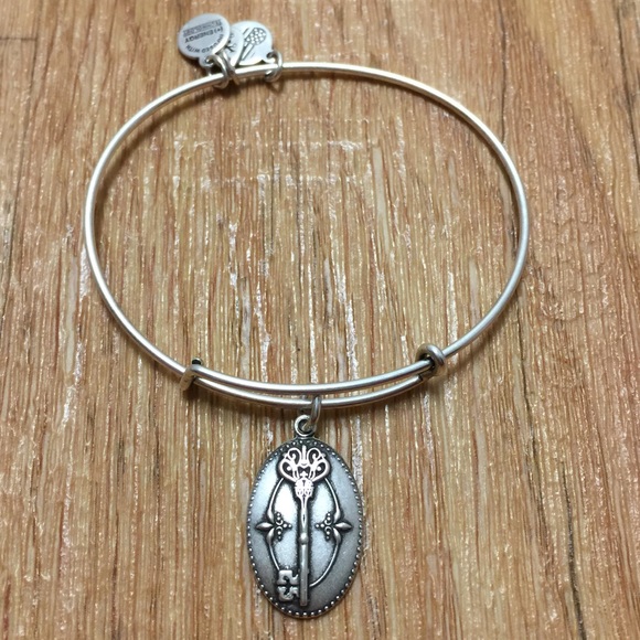 Alex & Ani Key to Life Charm Bangle