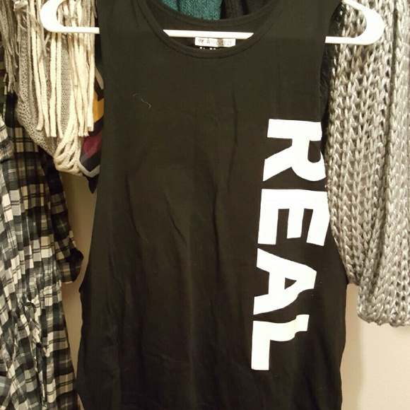 Real work out tank