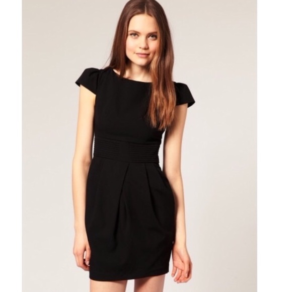 black tulip dress
