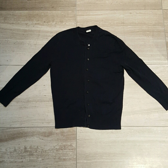J Crew navy cardigan