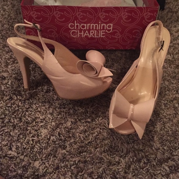 Pink heels