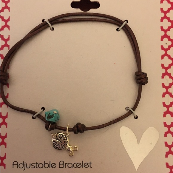 Lady bug bracelet