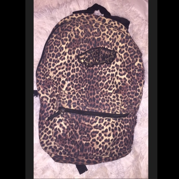 VANS Leopard print backpack
