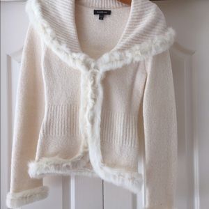 Bebe cream cardigan S
