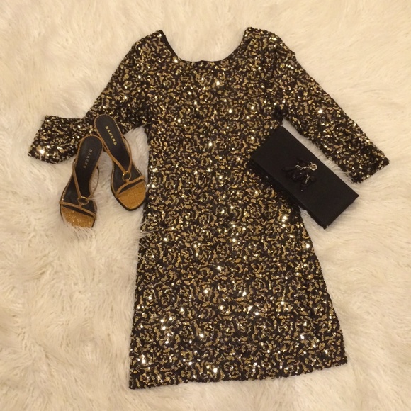 MM Couture by Miss Me Sequin Dress, Size L