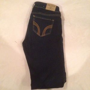Dark wash hollister jeans