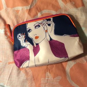 Estee lauder makeup bag with samples