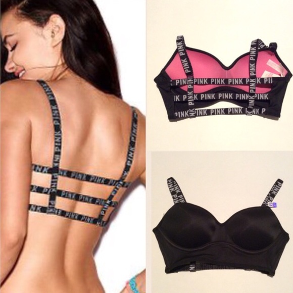 VS PINK Caged Bra Bralette + free gift -size M-