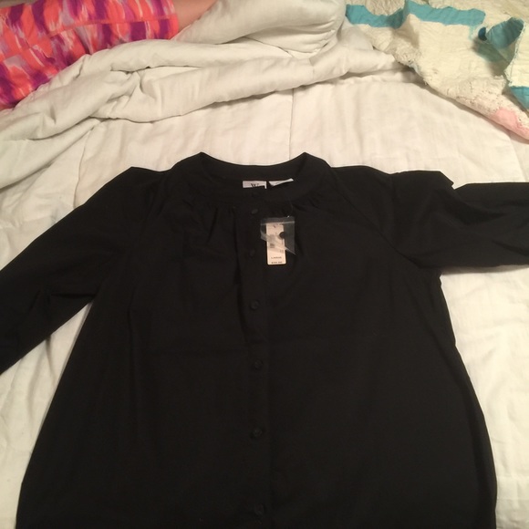 Brand new with tags. Perfect black blouse