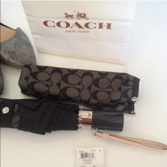 Coach Signature Umbrella - Picture 1 of 4
