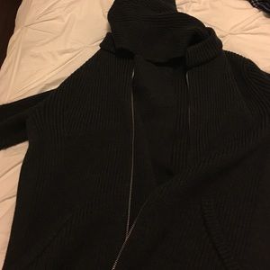 Gray lululemon zip up in wool