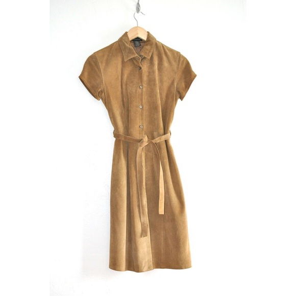 Banana Republic Suede Dress
