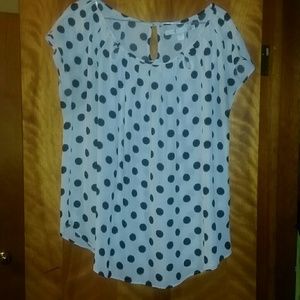 Polka dot top