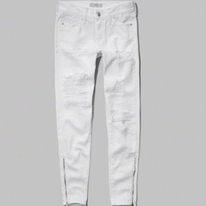 Ripped boyfriend jeans