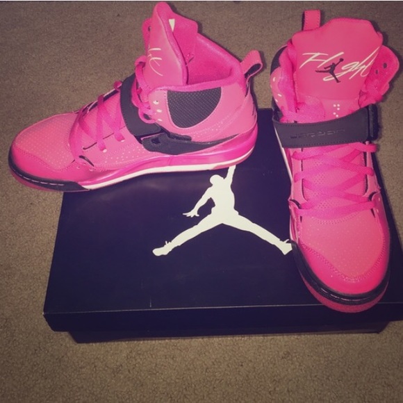 Pink Jordan Flight