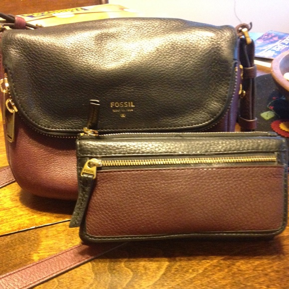 Fossil Small Preston Flap crossbody and wallet