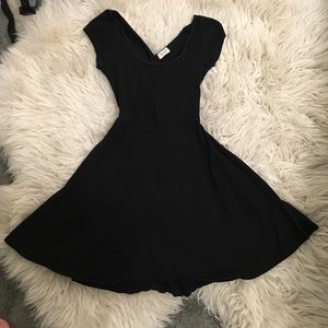 Black Brandy Melville skater dress