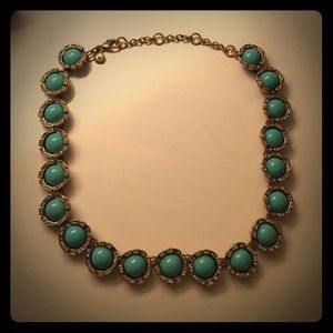 Gorgeous teal necklace from J.Crew