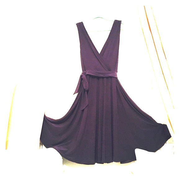 Deep purple Ralph Lauren dress