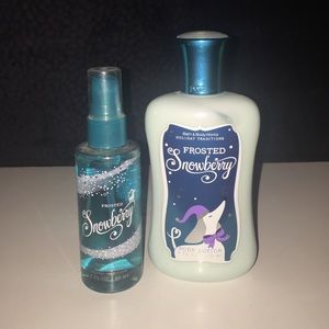 Frosted Snowberry- Bath & Body Works lotion & mist